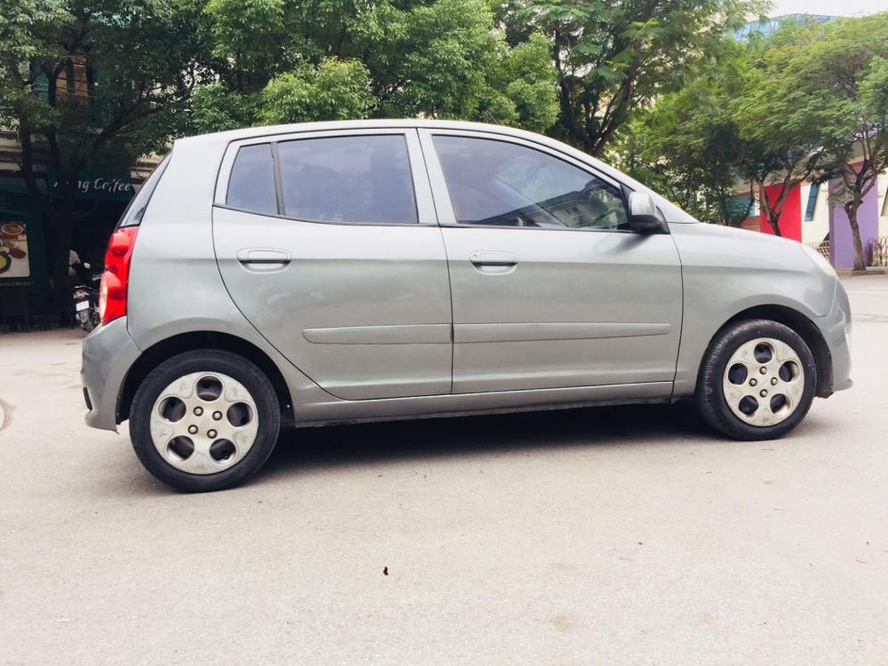 Kia Morning LX 2012 - Cần bán xe Kia Morning LX đăng ký 2012, màu xám (ghi) chính chủ