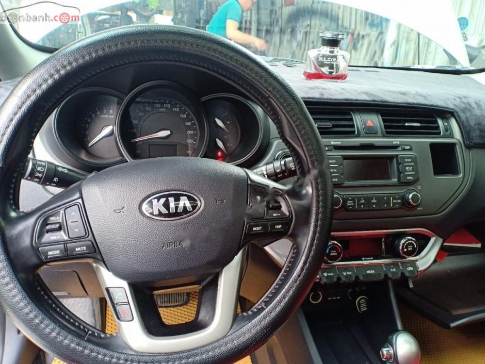 Kia Rio 2014 - Bán xe Kia Rio 2014, màu bạc, nhập khẩu  