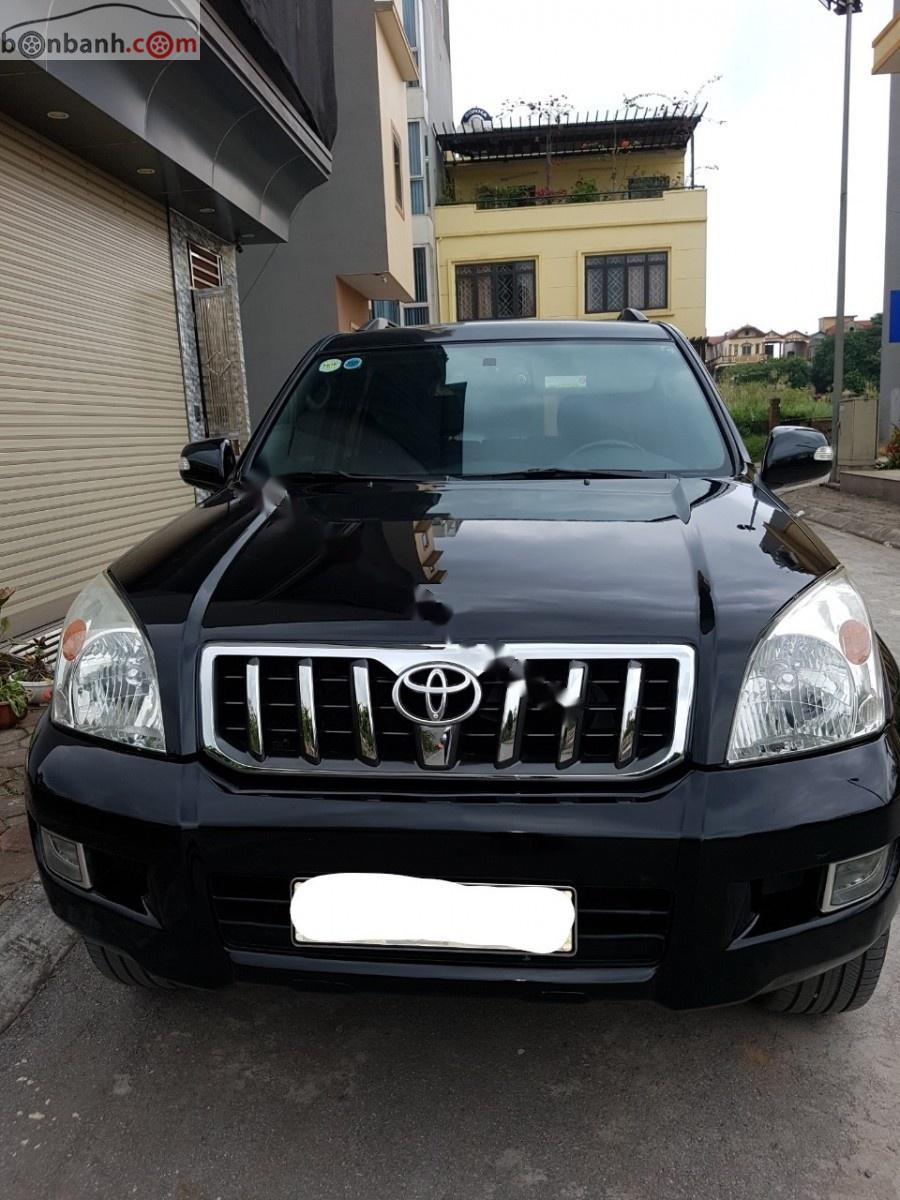 Toyota Land Cruiser Prado 2008 - Cần bán Toyota Land Cruiser Prado sản xuất 2008, màu đen, nhập khẩu chính chủ