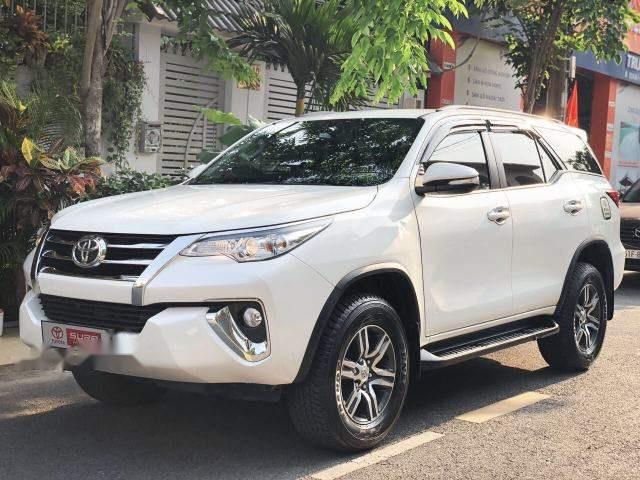 Toyota Fortuner 2.4G  2017 - Bán Toyota Fortuner 2.4G 2017, màu trắng, nhập khẩu nguyên chiếc ít sử dụng