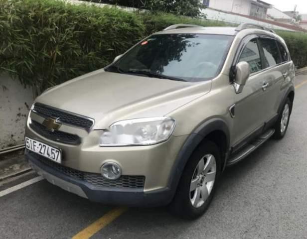 Chevrolet Captiva   2007 - Bán lại xe Chevrolet Captiva 2007, màu vàng, xe gia đình, giá tốt