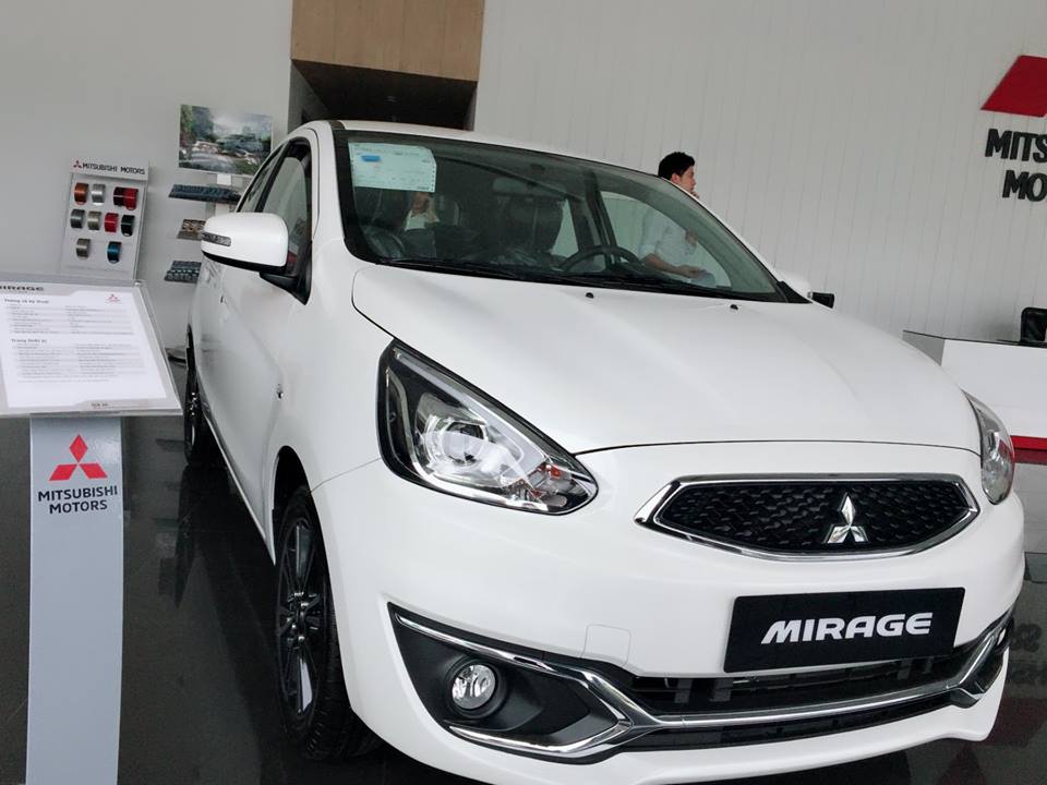 Mitsubishi Mirage MT 2018 - Bán Mitsubishi Mirage MT đời 2018 - màu trắng - xe nhập giá cạnh tranh - LH Yến: 0968.660.828