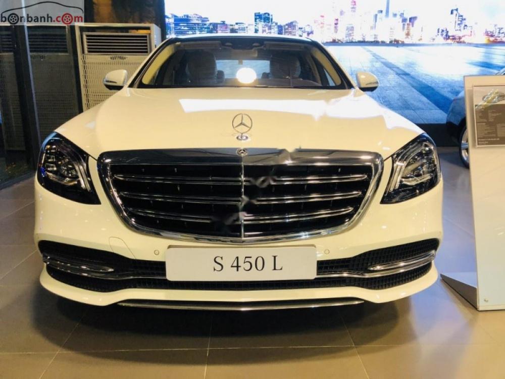 Mercedes-Benz S class S450L 2018 - Bán Mercedes S450L năm sản xuất 2018, màu trắng