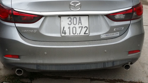 Mazda 6  2.0 AT  2014 - Chính chủ bán Mazda 6 2.0 AT 2014, màu bạc 