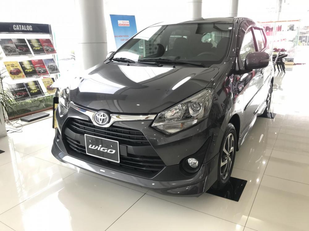 Toyota Wigo G 2018 - Bán xe Toyota Wigo mới 2018, xe nhập khẩu, màu xám cực độc