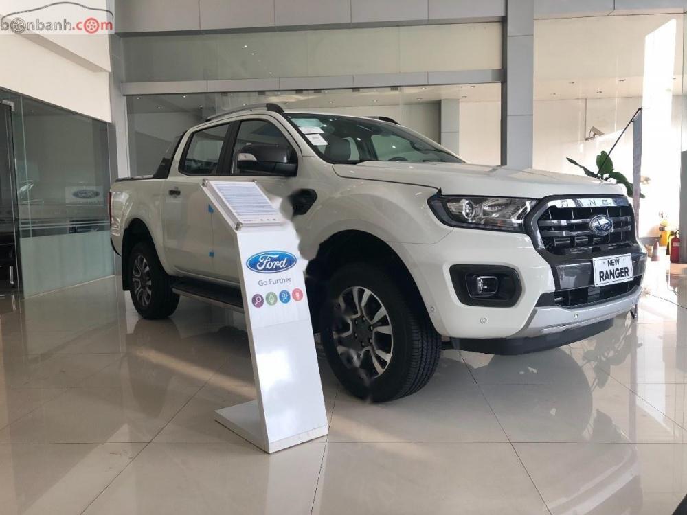 Ford Ranger Wildtrak 2.0L 4x4 AT 2018 - Bán Ford Ranger Wildtrak 2.0L 4x4 AT 2018, màu trắng, nhập khẩu 