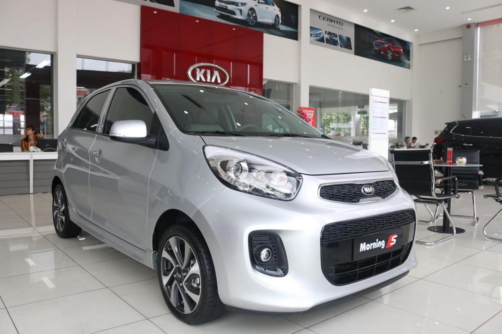 Kia Morning AT 2018 - Bán xe du lịch Kia Morning S AT 2018 mới 100%