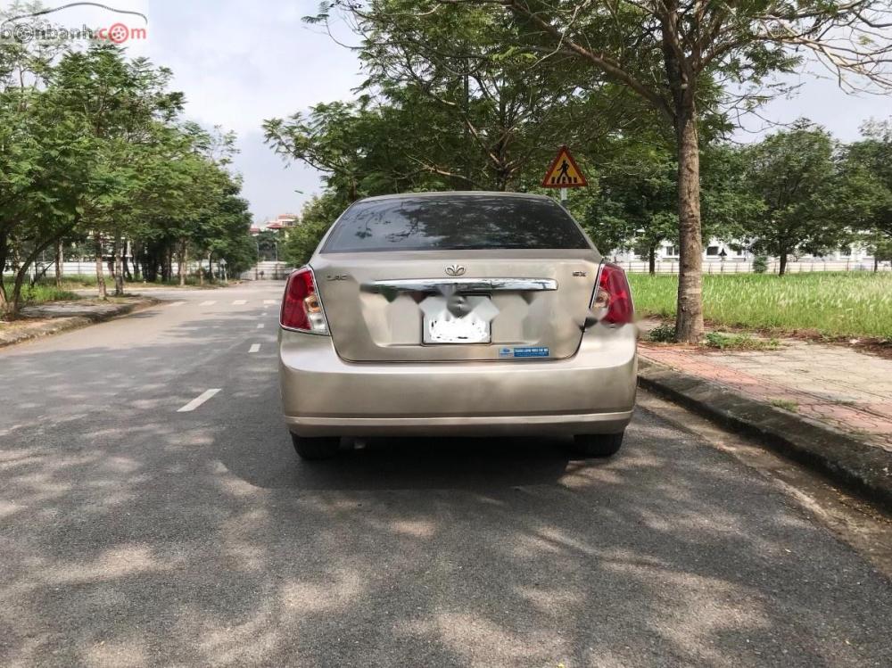 Daewoo Lacetti EX 2009 - Bán xe Daewoo Lacetti EX năm 2009, màu vàng chính chủ