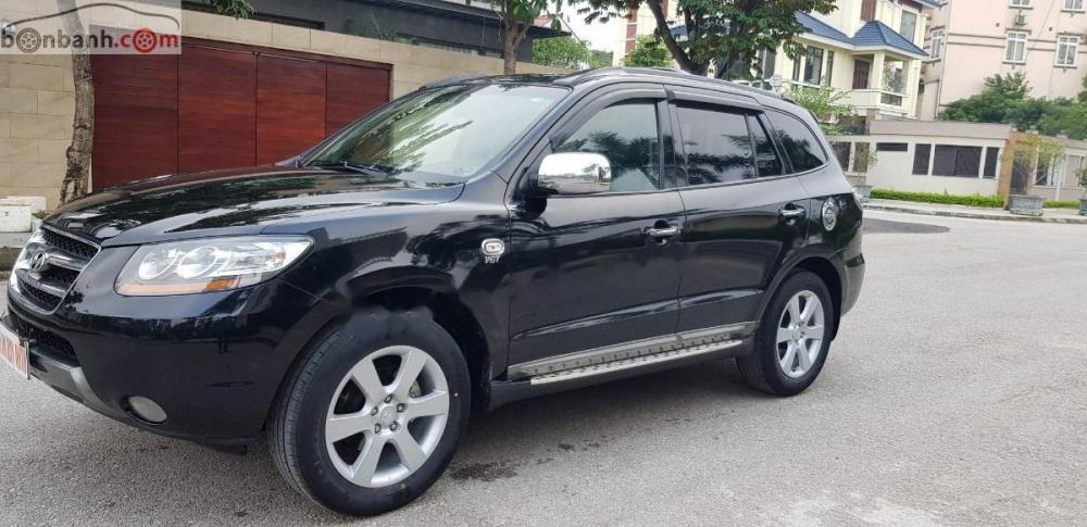 Hyundai Santa Fe MLX 2006 - Bán Hyundai Santa Fe MLX 2006, màu đen, xe nhập số tự động 