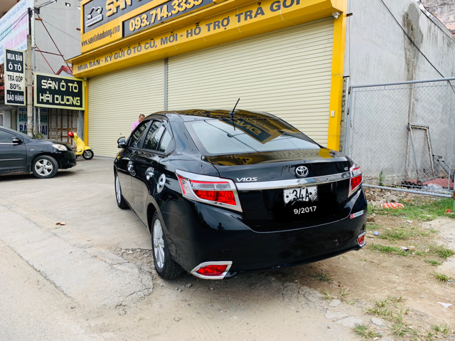 Toyota Vios G 2017 - Cần bán Toyota Vios G đời 2018, màu đen