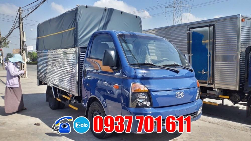 Hyundai Porter 2018 - Cần bán xe Hyundai Porter đời 2018, màu xanh lam, xe nhập