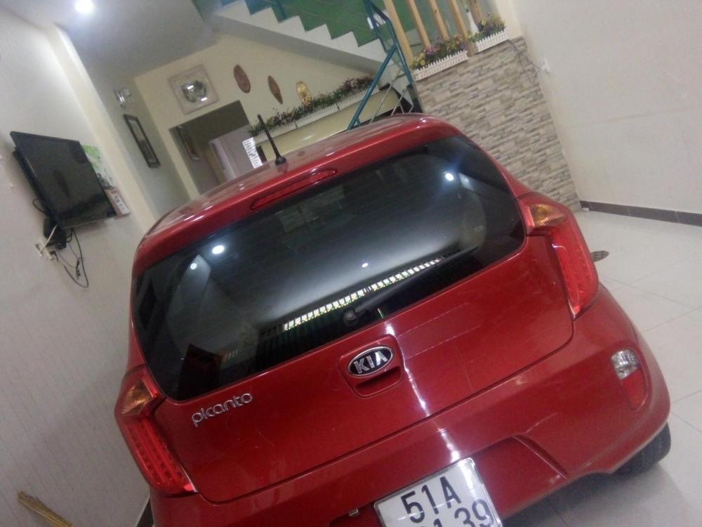 Kia Picanto 2013 - Bán Kia Picanto đăng ký 2013, màu đỏ xe gia đình, giá 260 triệu