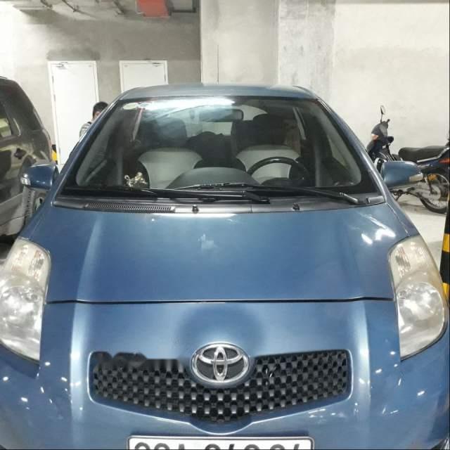 Toyota Yaris 2008 - Gia đình bán Toyota Yaris đời 2008, màu xanh lam, xe nhập
