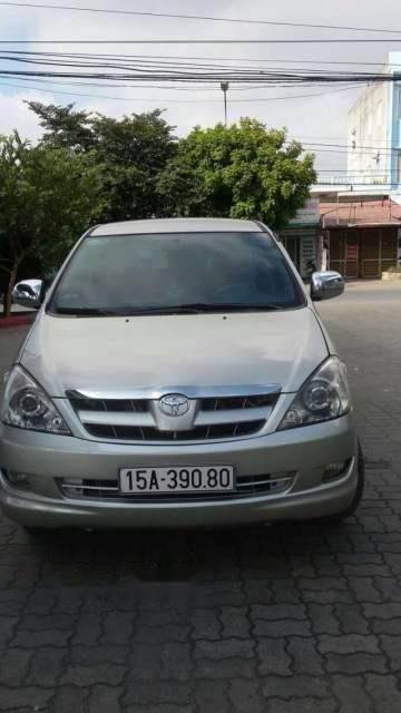 Toyota Innova   2007 - Chính chủ bán xe Toyota Innova 2007, màu vàng cát, 340 triệu