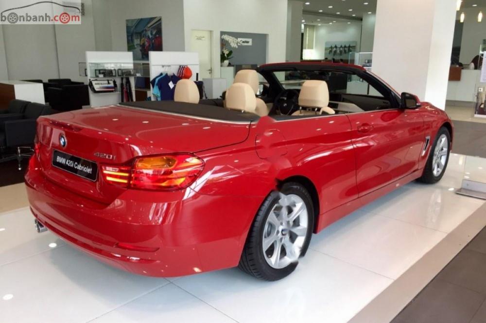 BMW 4 Series 420i Convertible 2018 - Bán BMW 4 Series 420i Convertible sản xuất 2018, màu đỏ, nhập khẩu nguyên chiếc