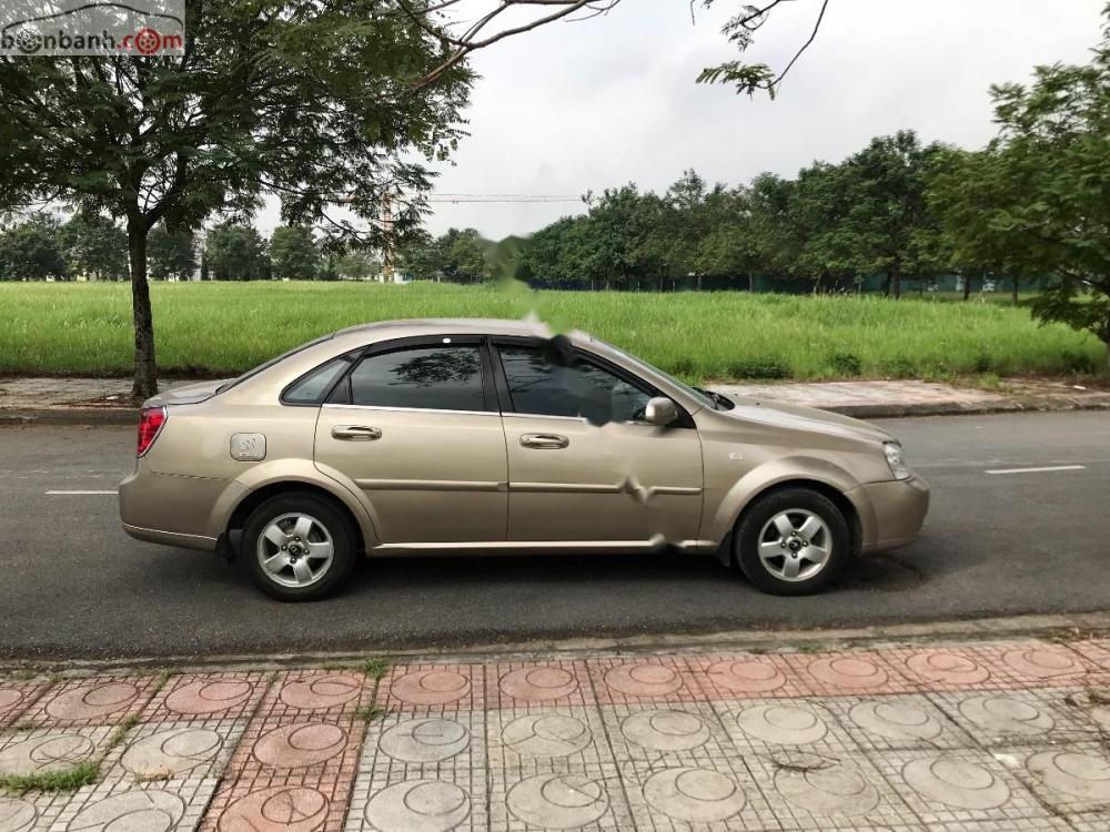 Daewoo Lacetti EX 2009 - Bán xe Daewoo Lacetti EX năm 2009, màu vàng chính chủ