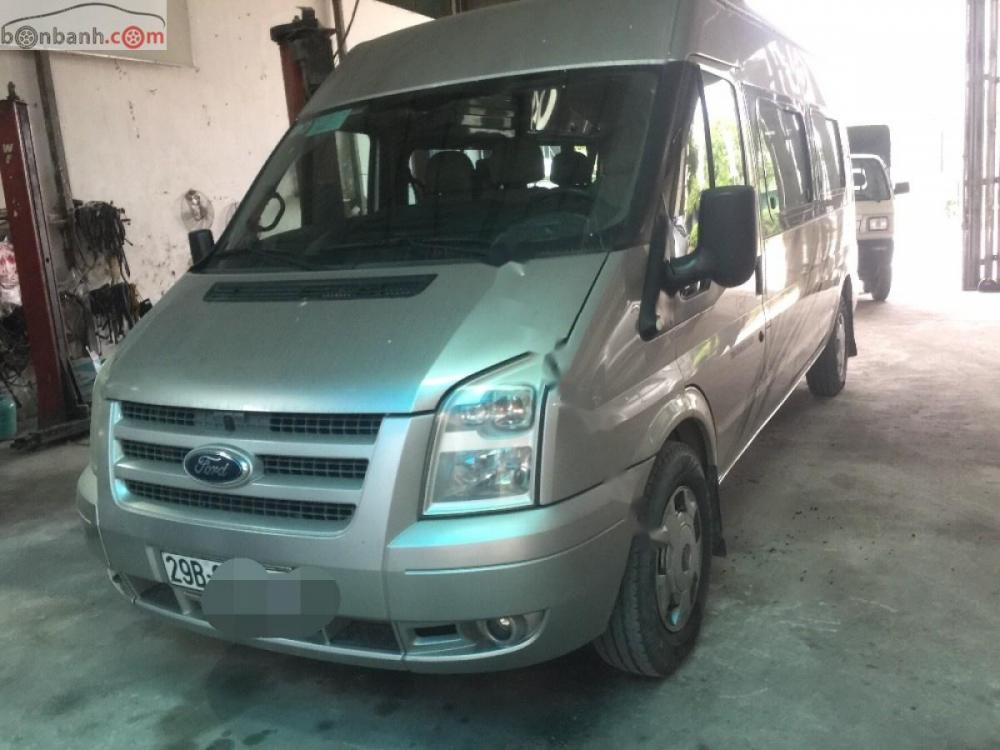 Ford Transit 2.4L 2012 - Cần bán lại xe Ford Transit 2.4L sản xuất năm 2012, màu bạc chính chủ, giá tốt