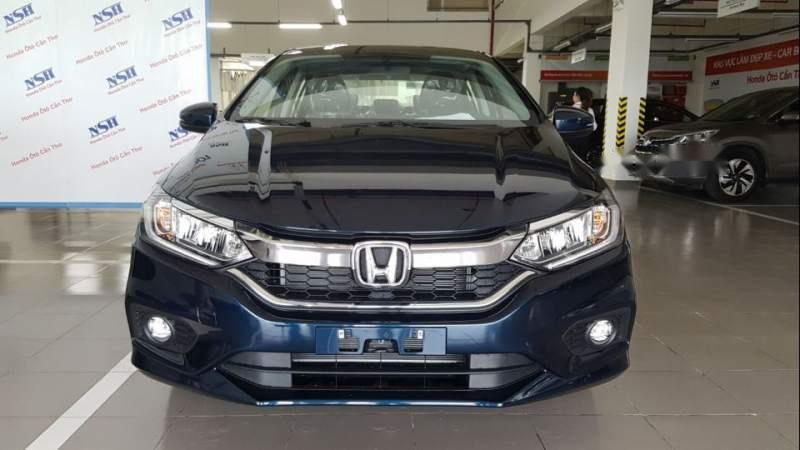 Honda City   1.5  2018 - Bán ô tô Honda City 1.5 2018, màu xanh lam, 599tr