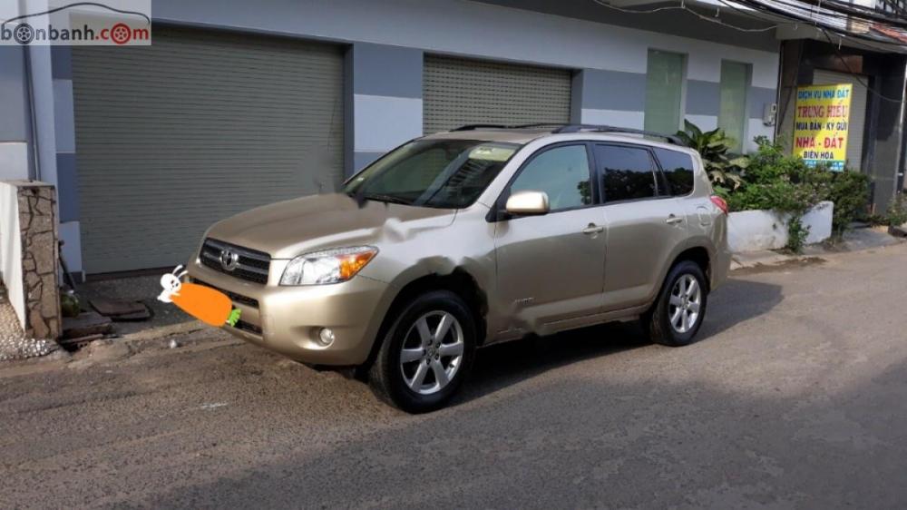 Toyota RAV4 Limited 2.4 FWD 2006 - Bán ô tô Toyota RAV4 Limited 2.4 FWD đời 2006, màu vàng, nhập khẩu nguyên chiếc