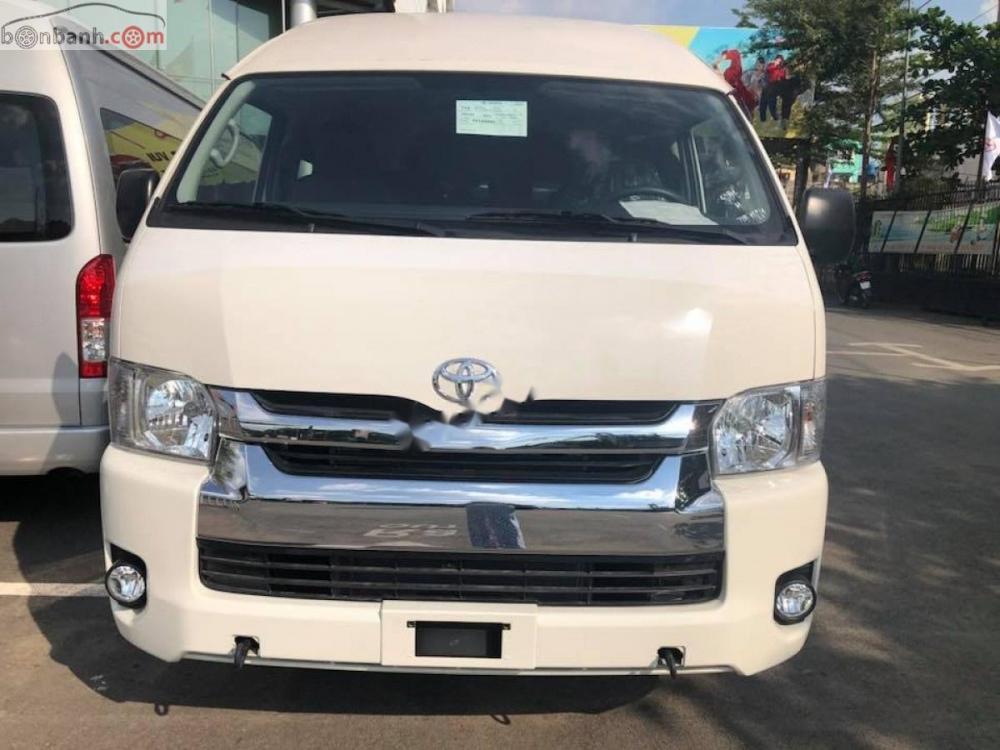 Toyota Hiace 3.0 2018 - Bán ô tô Toyota Hiace 3.0 đời 2018, màu trắng, nhập khẩu nguyên chiếc 