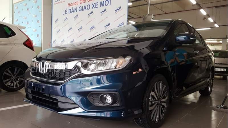 Honda City   1.5  2018 - Bán ô tô Honda City 1.5 2018, màu xanh lam, 599tr