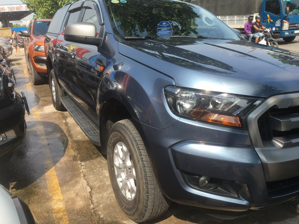 Ford Ranger XLS 2015 - Bán xe Ford Ranger, số sàn, màu xanh thiên thanh, sx 2015