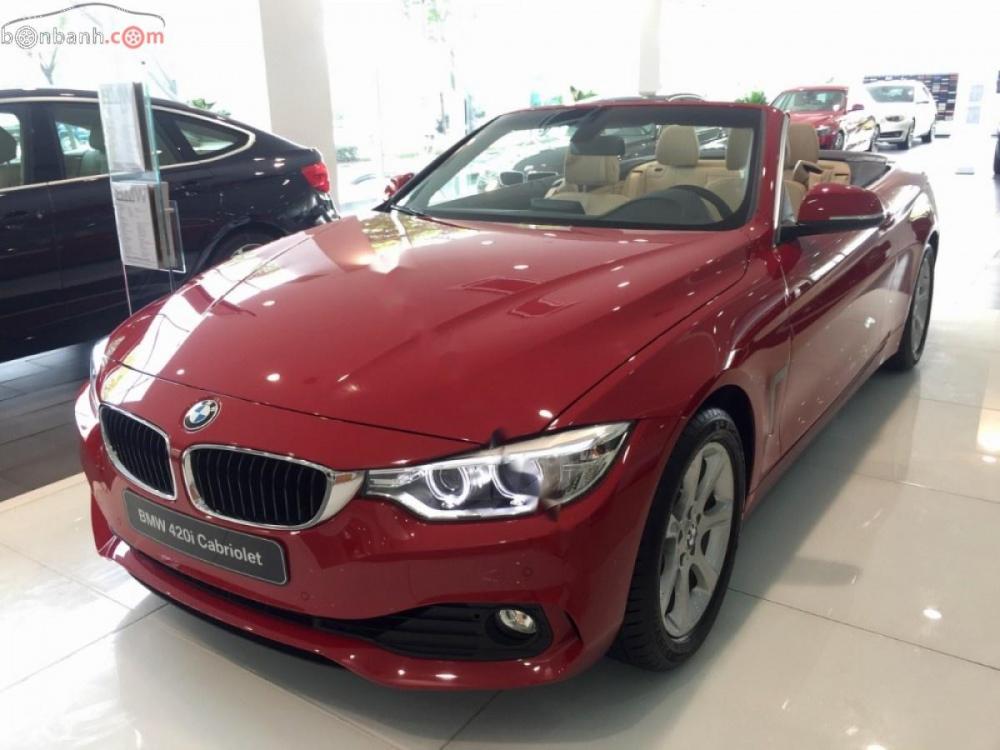 BMW 4 Series 420i Convertible 2018 - Bán BMW 4 Series 420i Convertible sản xuất 2018, màu đỏ, nhập khẩu nguyên chiếc