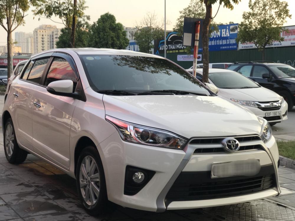 Toyota Yaris 1.5AT G 2017 - Cần bán Toyota Yaris đời 2017, màu trắng, nhập khẩu Thái Lan