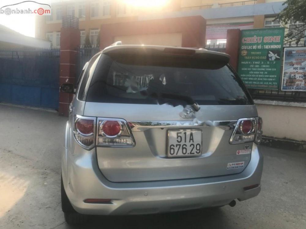 Toyota Fortuner 2012 - Bán Toyota Fortuner năm 2012, màu bạc
