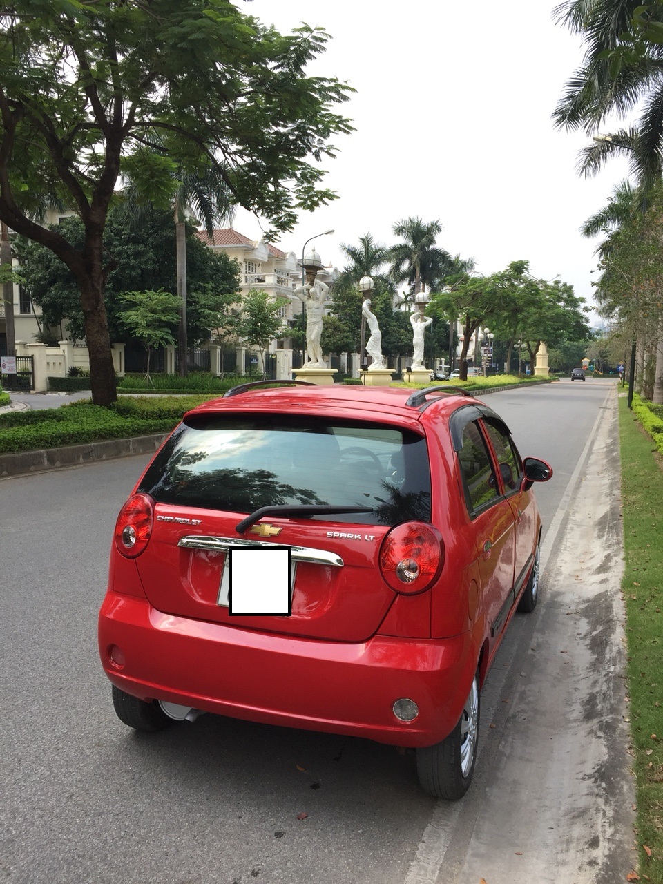 Chevrolet Spark LT  2010 - Bán xe Spark 2010, màu đỏ đẹp long lanh, không tì vết