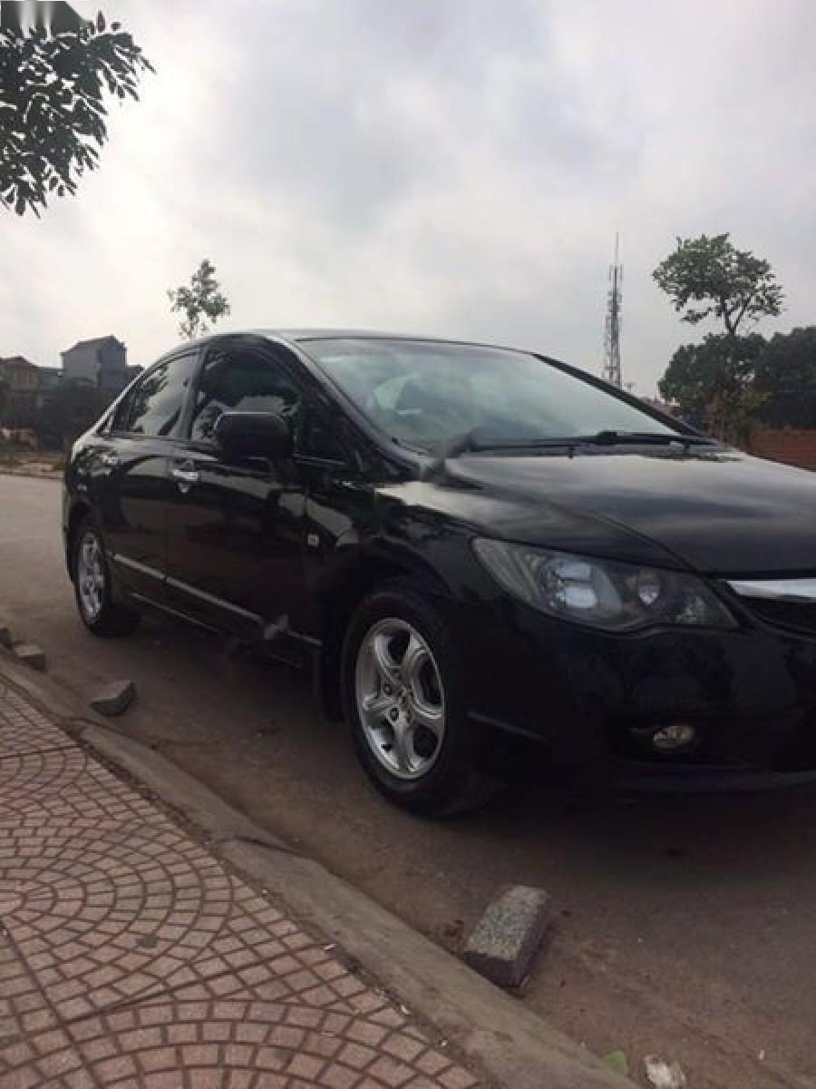 Honda Civic 1.8 MT 2010 - Cần bán xe Honda Civic 1.8 MT năm sản xuất 2010, màu đen số sàn, giá 363tr