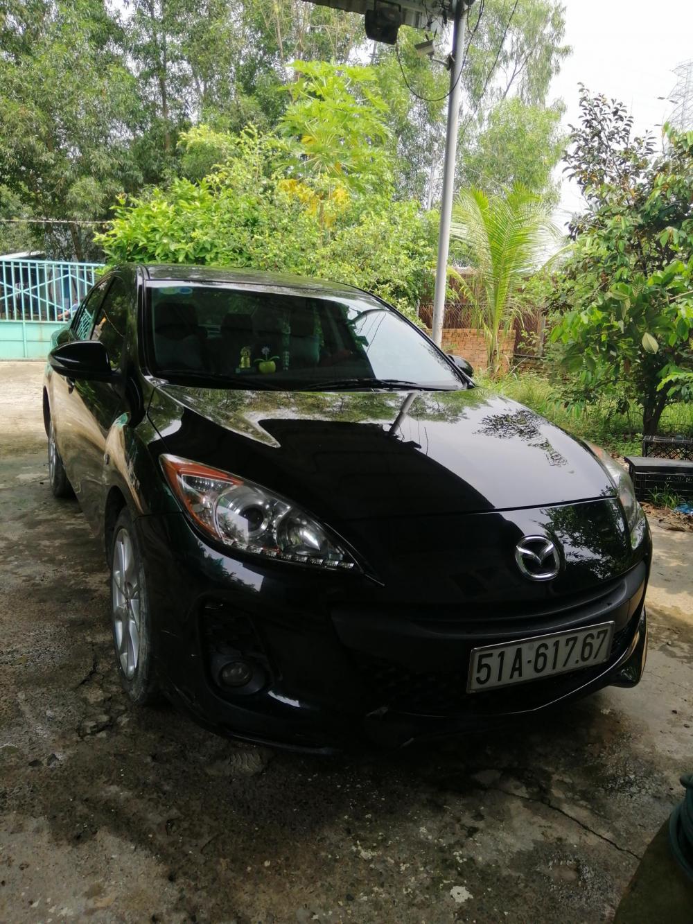 Mazda 3 2013 - Bán ô tô Mazda 3 năm sản xuất 2013, màu đen, giá tốt