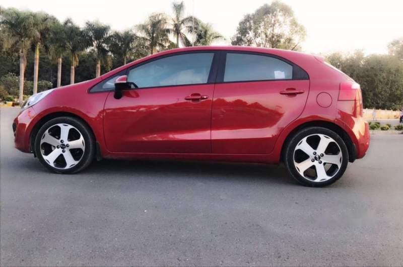 Kia Rio AT 2013 - Bán xe cũ Kia Rio AT đời 2013, màu đỏ, nhập khẩu nguyên chiếc 