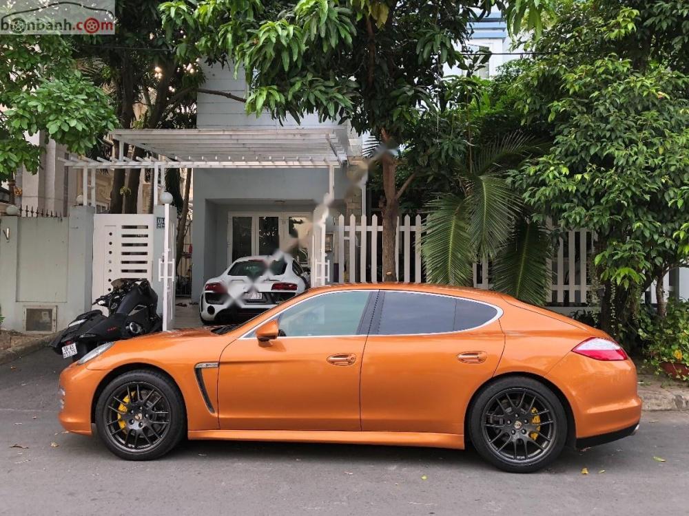 Porsche Panamera 4S 2010 - Cần bán Porsche Panamera 4S sản xuất 2010, màu vàng, nhập khẩu 