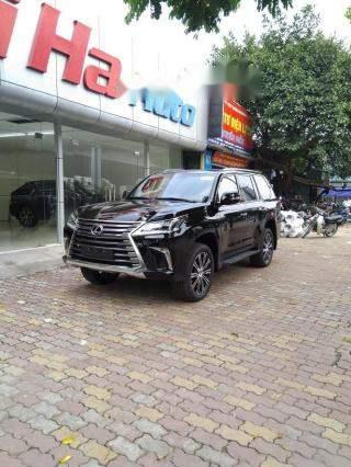 Lexus LX   570 2017 - Cần bán lại xe Lexus LX 570 sản xuất năm 2017, màu đen, xe nhập số tự động