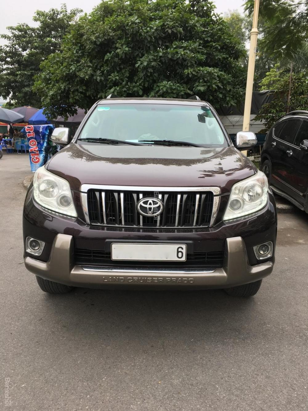 Toyota Prado TXL 2009 - Bán ô tô Toyota Prado TXL model 2010, sản xuất 2009, màu đỏ đun, nhập khẩu nguyên chiếc