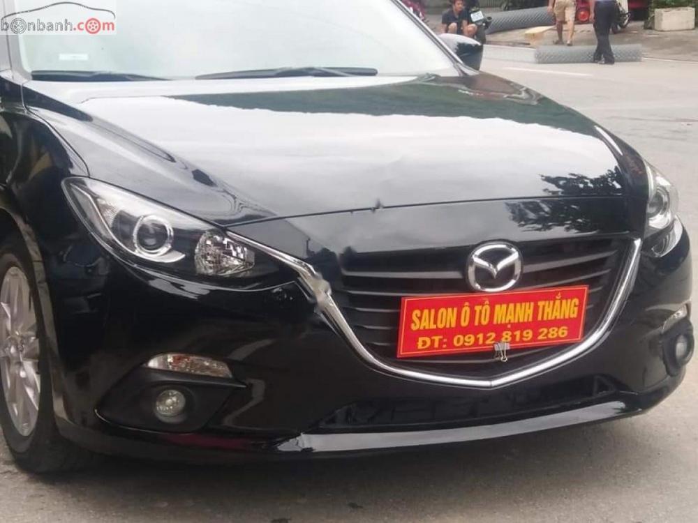 Mazda 3 1.5 AT 2015 - Cần bán Mazda 3 1.5 AT năm 2015, màu đen số tự động