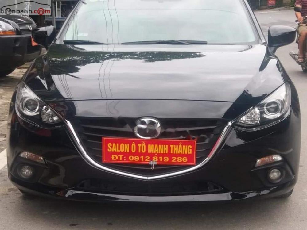 Mazda 3 1.5 AT 2015 - Cần bán Mazda 3 1.5 AT năm 2015, màu đen số tự động