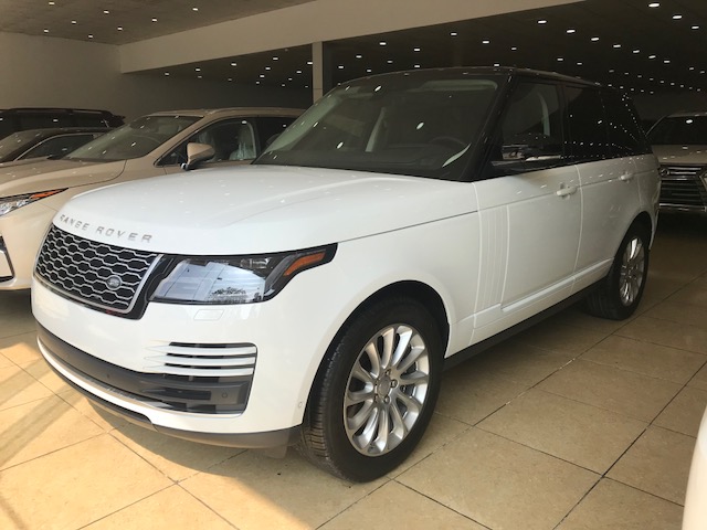 LandRover Range rover HSE 2018 - Bán Rangerover HSE Model 2019 trắng, nội thất nâu socola