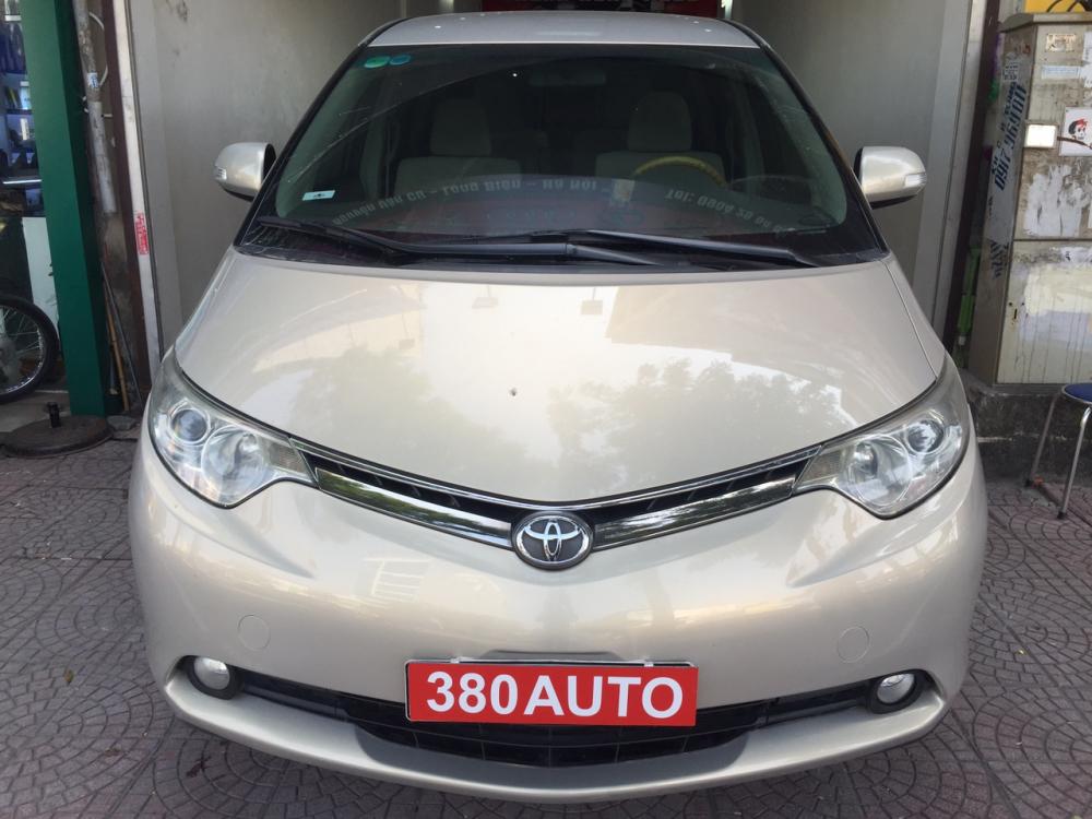 Toyota Previa GL 2007 - Bán xe Toyota Previa GL 2007 màu vàng cát, xe đẹp xuất sắc