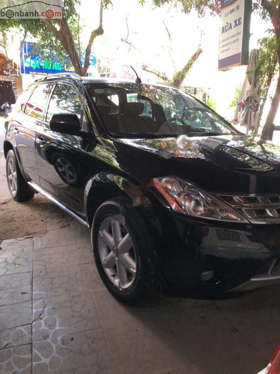 Nissan Murano 2008 - Cần bán Nissan Murano đời 2008, màu đen, nhập khẩu nguyên chiếc