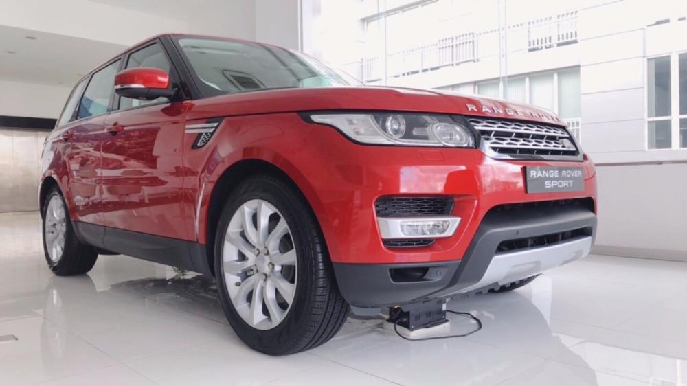 LandRover Sport 2018 - Bán xe LandRover Range Rover Sport HSE 2017, giao xe ngay màu đỏ, giao toàn quốc