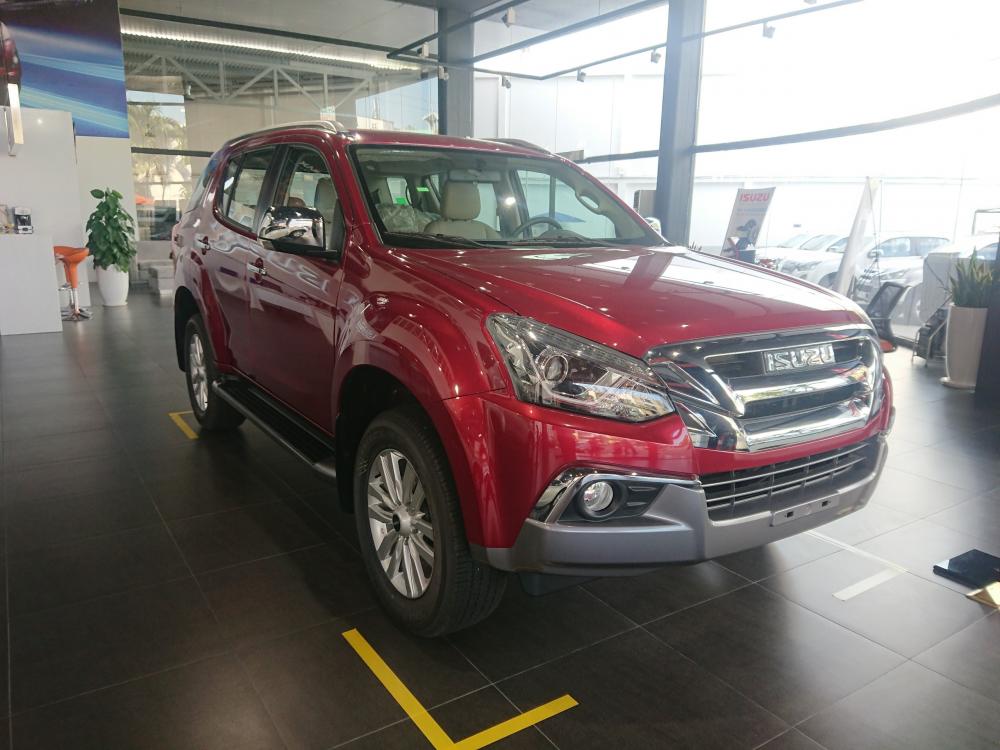 Isuzu MU-X 1.9L (4x2) AT 2018 - Bán Isuzu mu-X 1.9L (4x2) AT đời 2018, màu đỏ, xe nhập khẩu - Hotline: 0906345922