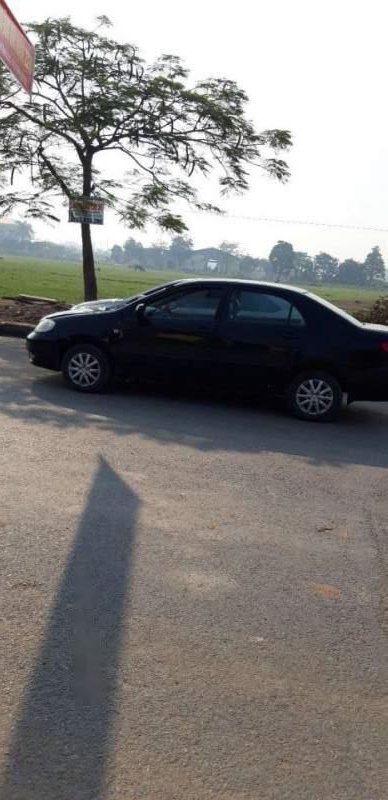 Toyota Corolla altis   2002 - Cần bán lại xe Toyota Corolla altis sản xuất 2002, màu đen, giá 145tr