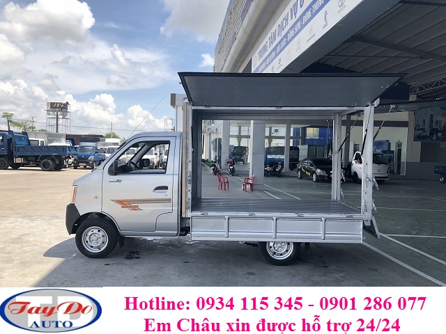 Cửu Long Simbirth 2018 - Thông số xe tải Dongben thùng cánh dơi 770kg, giá rẻ nhất Việt Nam, trả góp 70%, thủ tục đơn giản