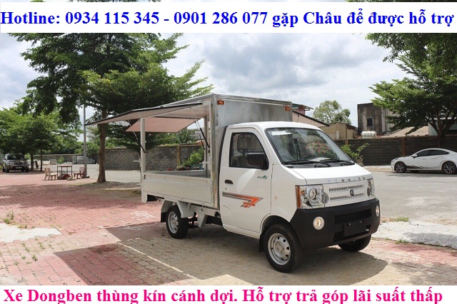 Cửu Long Simbirth 2018 - Thông số xe tải Dongben thùng cánh dơi 770kg, giá rẻ nhất Việt Nam, trả góp 70%, thủ tục đơn giản