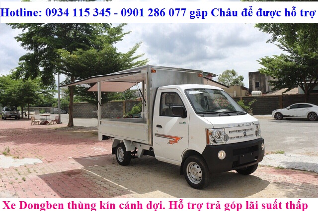 Cửu Long Simbirth 2018 - Bán xe tải Dongben thùng cánh dơi 770kg/810kg/850kg + giá rẻ + tiện dụng + hỗ trợ trả góp