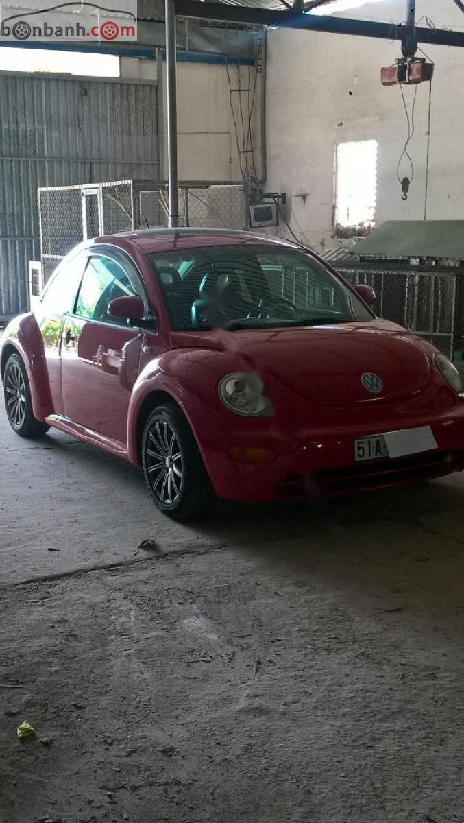 Volkswagen New Beetle 2.0 MT 2007 - Bán ô tô Volkswagen New Beetle 2.0 MT đời 2007, màu đỏ, nhập khẩu nguyên chiếc