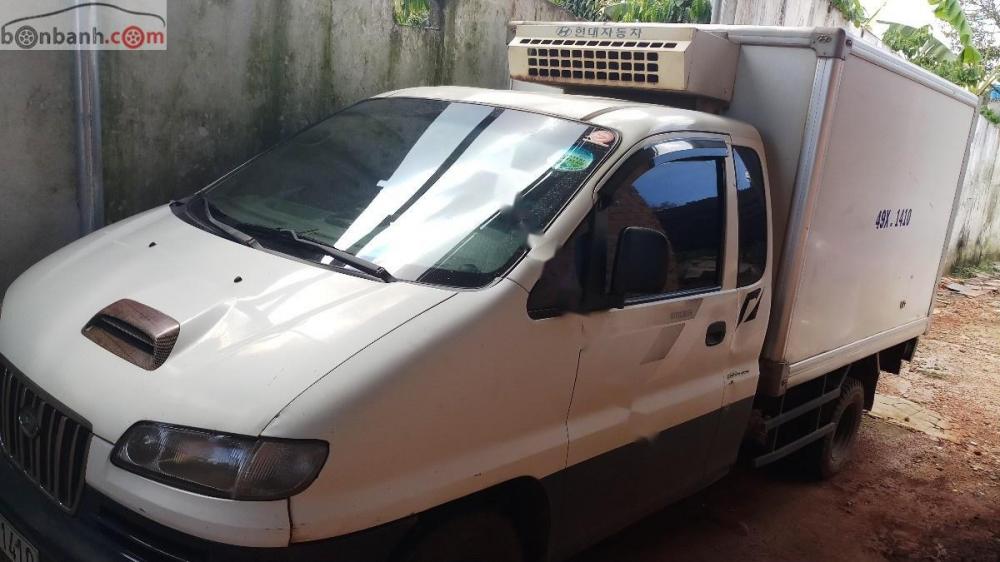 Hyundai Libero    2001 - Cần bán gấp Hyundai Libero 2001, màu trắng, xe nhập