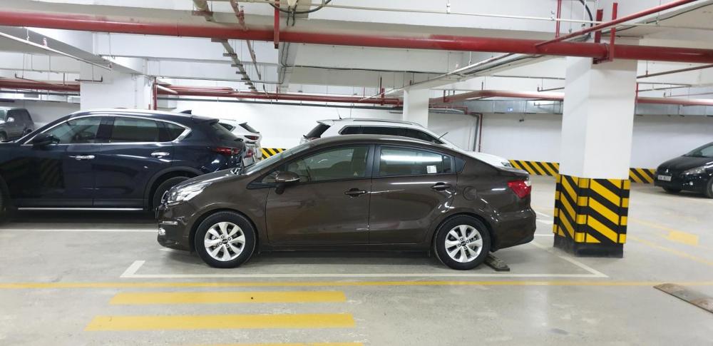 Kia Avella AT 1.4  2015 - Bán ô tô Kia Rio AT 1.4 năm 2015, màu nâu, xe nhập, chính chủ